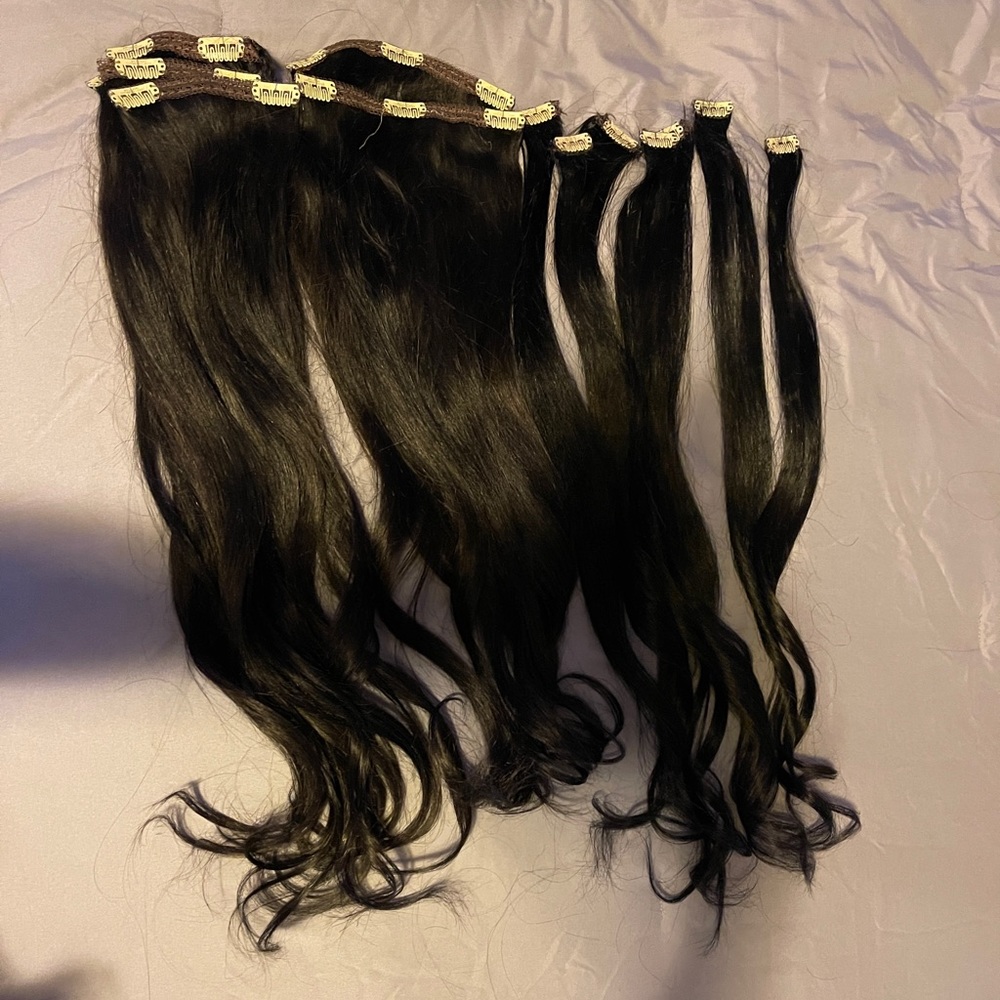 BELLAMI USED  human HAIR EXTENSIONS